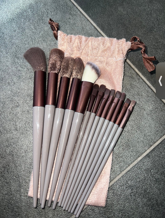 13pc make up brushes